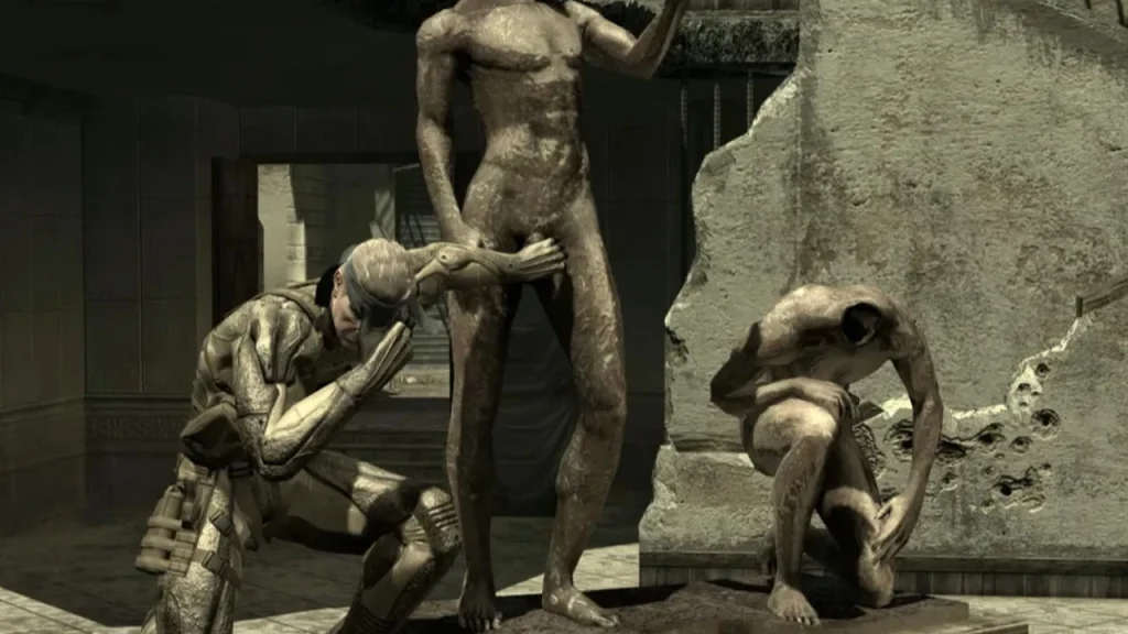 20-year wait for revenge: Players scramble to break statue’s stone penis in Metal Gear Solid 4: Guns of the Patriots