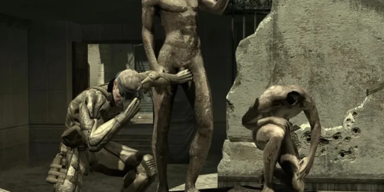 20-year wait for revenge: Players scramble to break statue’s stone penis in Metal Gear Solid 4: Guns of the Patriots