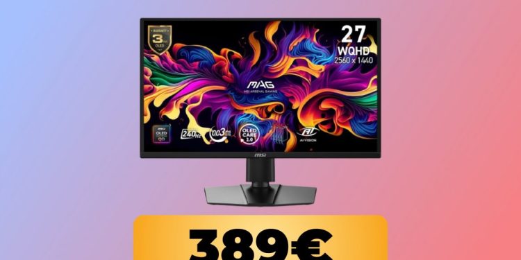 26.5′ 240Hz MSI WQHD monitor at all-time low price on Amazon 26.5′ 240Hz MSI WQHD monitor at all-time low price on Amazon