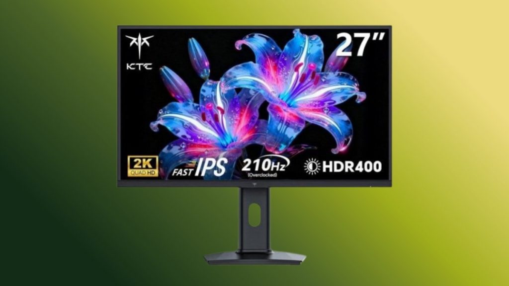 27-inch KTC monitor with 180Hz refresh rate is on sale at AliExpress: save with coupon