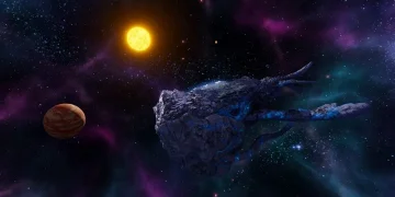 A new trailer confirms the release date for Beyond These Stars, a city-building strategy drama about life on the back of a whale in space. A new trailer confirms the release date for Beyond These Stars, a city-building strategy drama about life on the back of a whale in space.