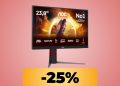AOC gaming monitor goes on sale on Amazon: price drops to historical lows