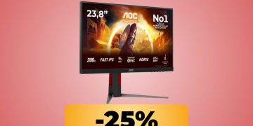 AOC gaming monitor goes on sale on Amazon: price drops to historical lows AOC gaming monitor goes on sale on Amazon: price drops to historical lows