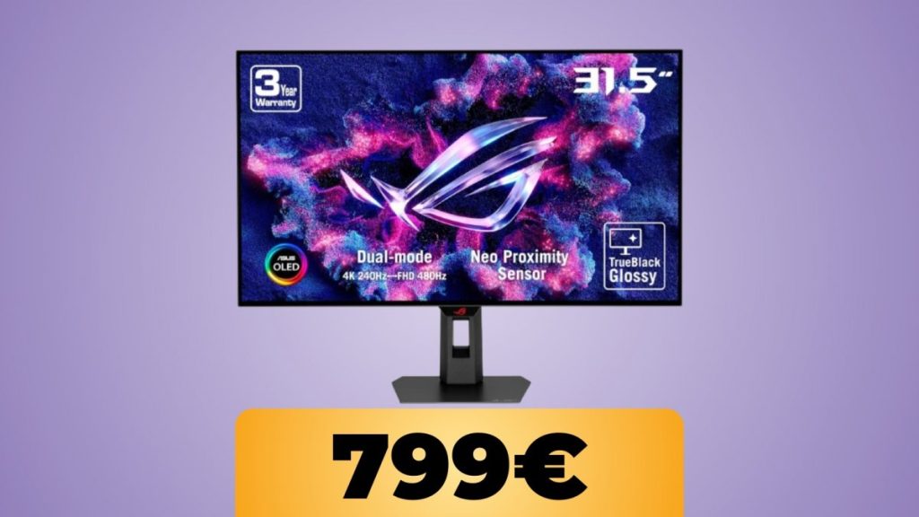 ASUS ROG Strix OLED 31.5-inch 4K Ultra HD OLED monitor returns to all-time low price on Amazon ASUS ROG Strix OLED 31.5-inch 4K Ultra HD OLED monitor returns to all-time low price on Amazon