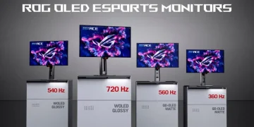 ASUS launches OLED and IPS displays ROG Strix and Swift, with resolutions up to 4K and frequencies up to 920 Hz