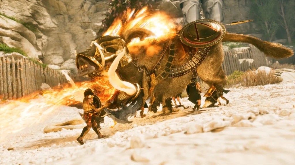 Ark: Survival Ascend players can now travel to the Realm of the Gods and the Abyss in the final Astraeos update