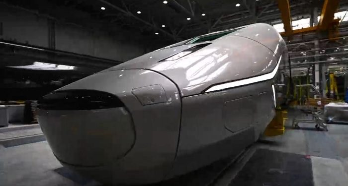 Aroged: In Russia, the carriages of the first Moscow-St. Petersburg train are assembled. St. Petersburg high-speed rail has opened Aroged: In Russia, the carriages of the first Moscow-St. Petersburg train are assembled. St. Petersburg high-speed rail has opened
