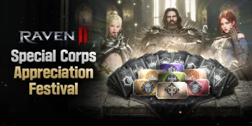 As part of the new event, Raven 2 players will receive seven special coupons and 440 summoning scrolls