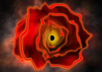 At the beginning of the universe, a “black star hole” the size of the solar system was discovered for the first time