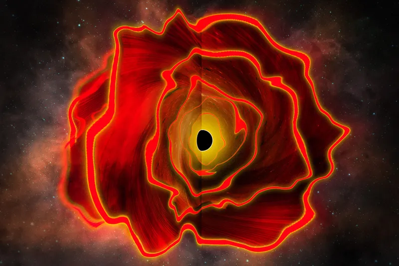At the beginning of the universe, a “black star hole” the size of the solar system was discovered for the first time At the beginning of the universe, a “black star hole” the size of the solar system was discovered for the first time