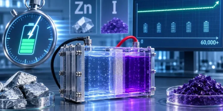 Australian scientists create a dream battery: based on water, zinc and iodine, with huge resources and rechargeable in 3 minutes