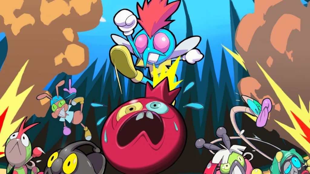 Blasterbug: The Last Bug! is a new free party game launched by Dotemu, now available on Steam