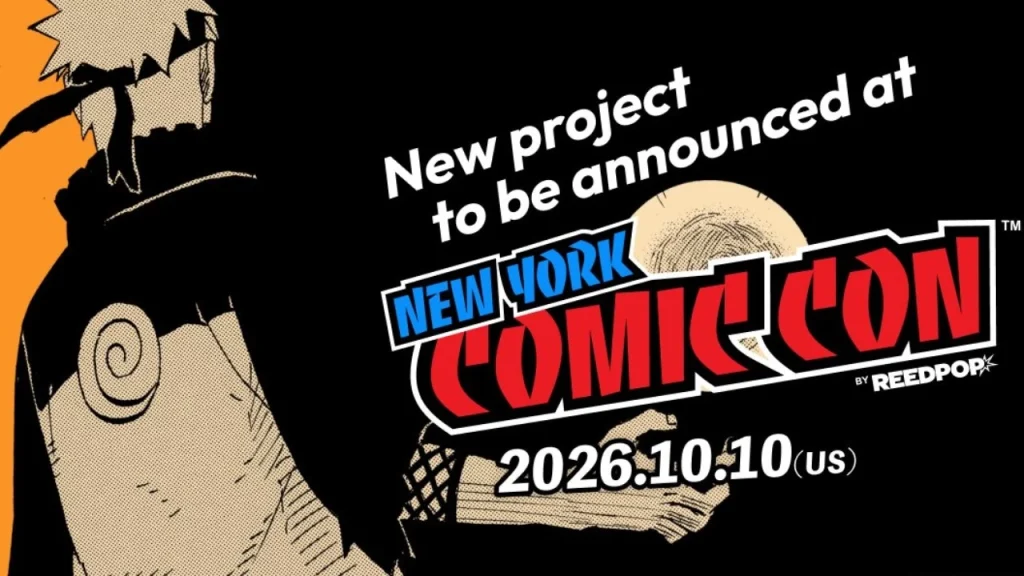 Boruto Dad, Sasuke and VIZ Media to announce new Naruto project at NYCC 2026 on October 10