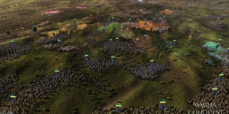 CH4WORKS studio Magna conquest strategy announced, 100,000 units large-scale battle CH4WORKS studio Magna conquest strategy announced, 100,000 units large-scale battle