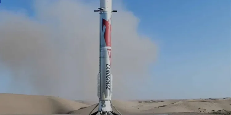 China Rockets re-enacts Falcon 9-Suzaku 3 first stage successful landing for second time China Rockets re-enacts Falcon 9-Suzaku 3 first stage successful landing for second time