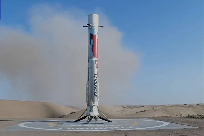 China Rockets re-enacts Falcon 9-Suzaku 3 first stage successful landing for second time