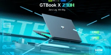 Chuwi launches GTBook X gaming laptop with Core 7 and RTX 3050, priced at 9