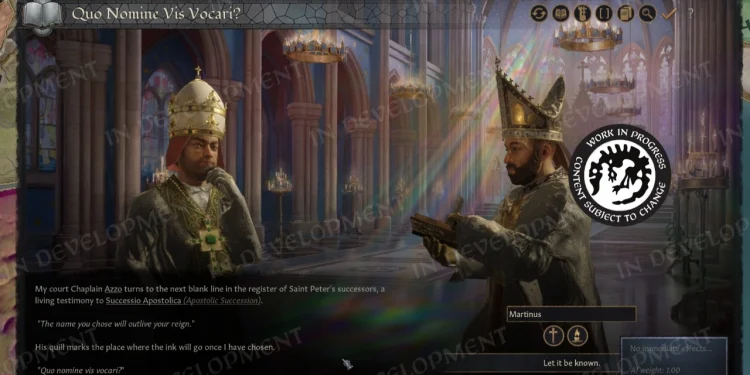 Crusader Kings 3 will show the battle between the royal family and the church over clergy ordination Crusader Kings 3 will show the battle between the royal family and the church over clergy ordination