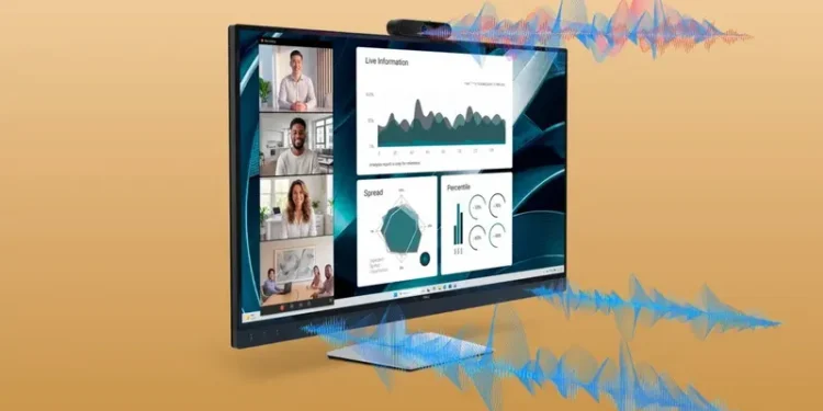 Dell releases a 42.5-inch 4K monitor for video conferencing with built-in 8-megapixel Sony Starvis camera Dell releases a 42.5-inch 4K monitor for video conferencing with built-in 8-megapixel Sony Starvis camera
