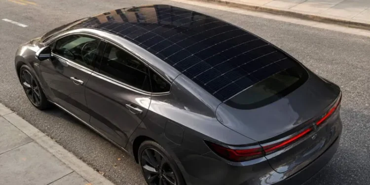 Electric cars will start charging with the sun—biggest auto glass maker ready to mass-produce solar roofs Electric cars will start charging with the sun—biggest auto glass maker ready to mass-produce solar roofs