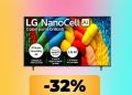 Enjoy movies and video games at the lowest speed ever with the 65-inch LG NanoCell AI TV Enjoy movies and video games at the lowest speed ever with the 65-inch LG NanoCell AI TV