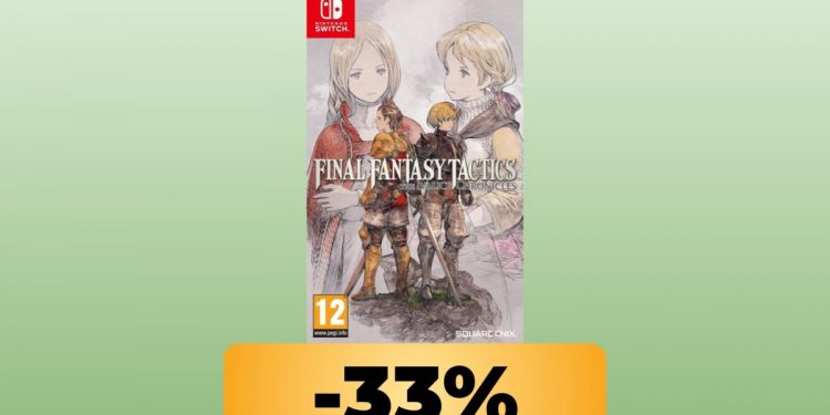 Final Fantasy Tactics Chronicles of Ivalice sales on Nintendo Switch are at an all-time low