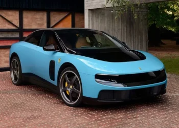 First Ferrari Luce electric car auctioned for  million