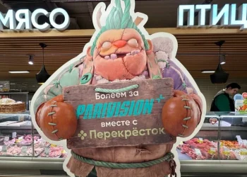 “Fresh meat!” In real life: Dota 2’s Pudge observes Moscow