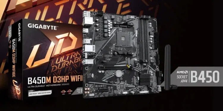 Gigabyte suddenly releases new motherboards powered by AM4 and old AMD B450 chipsets