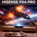 Hisense launches PX4 Pro laser projector with projection up to 200 inches