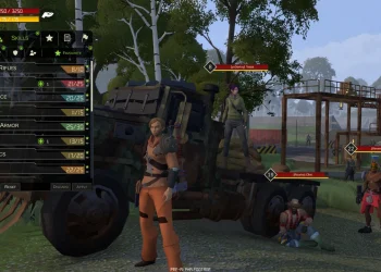 In the pre-alpha version of Cipsoft’s Persist Online, a guild PvP system for controlling the first division appeared