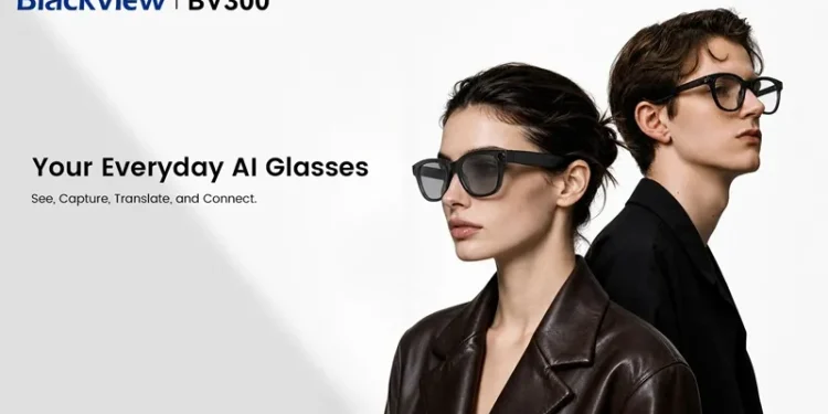 Launched Blackview BV300 smart glasses supporting AI, camera, speakers and microphones Launched Blackview BV300 smart glasses supporting AI, camera, speakers and microphones