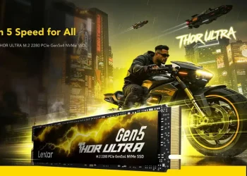 Lexar launches Thor Ultra – SSD, using PCIe 5.0, with capacity up to 4 TB and speed up to 11 GB/s