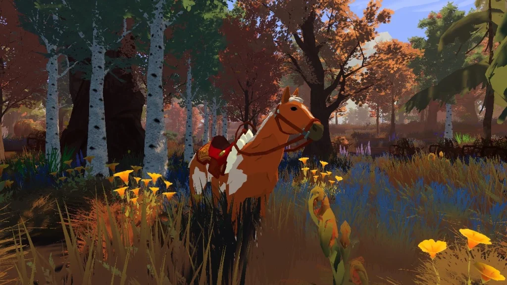 MMORPG BitCraft Online redesigned forestry and new mounts