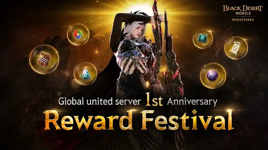 MMORPG “Black Desert Mobile” celebrates the first anniversary of server merger