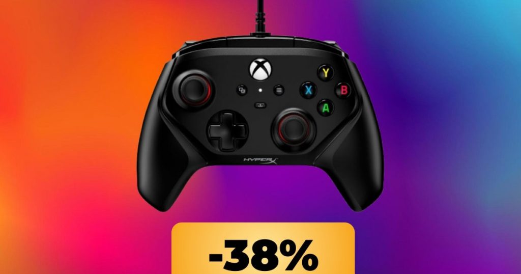 Officially licensed Xbox HyperX controller, also compatible with PC, at an all-time low price on Amazon Officially licensed Xbox HyperX controller, also compatible with PC, at an all-time low price on Amazon