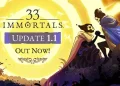 Patch 1.1 of 33 Immortals adds a similar reputation system and reduces the difficulty