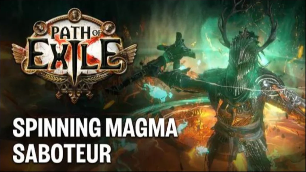 Path of Exile offers the ability to spin enemies in lava with an unusual destroyer build