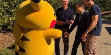 Pikachu visits Apple Park: Will Tim Cook start looking for Pokémon after saying goodbye?