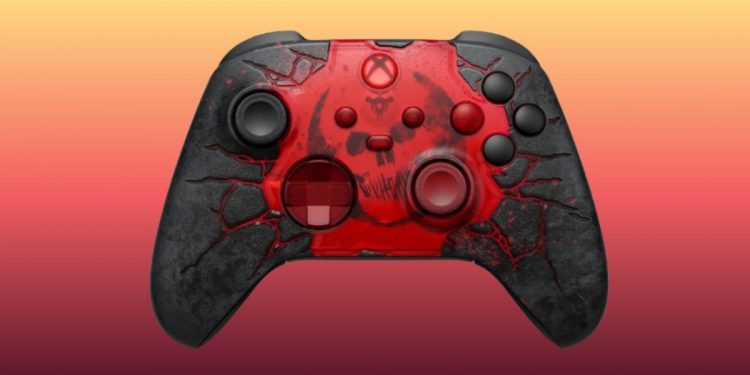 Pre-order a limited edition Gears of War: E-Day themed Xbox wireless controller Pre-order a limited edition Gears of War: E-Day themed Xbox wireless controller