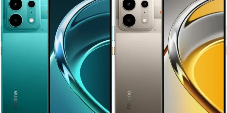 Realme P4s smartphone launched with dual processors and 8000 mAh battery