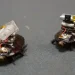 Robot cockroach equipped with syringe and taught to inject Robot cockroach equipped with syringe and taught to inject