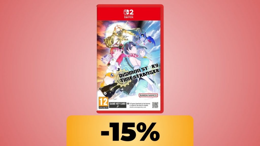 Sales of Nintendo Switch 2 version of Digimon Story: Strangers in Time are at an all-time low on Amazon