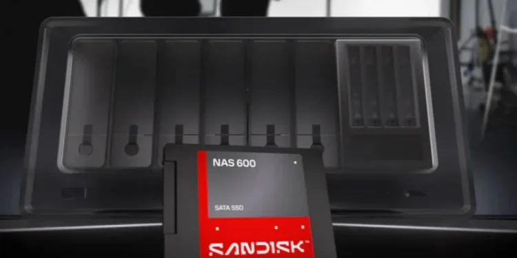 Sandisk releases NAS 600 and NAS 800 series SSDs for network storage Sandisk releases NAS 600 and NAS 800 series SSDs for network storage