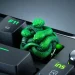 Snake print design and hand-painted: Exclusive Razer Artisan keycaps for Snake print design and hand-painted: Exclusive Razer Artisan keycaps for