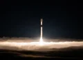 SpaceX launched its Falcon rocket for the umpteenth time this year, sending another 27 Starlink satellites into orbit.