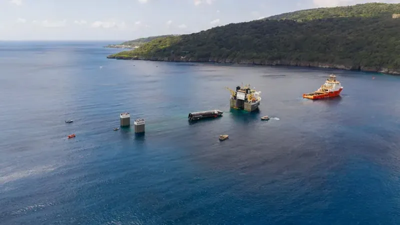 SpaceX takes delivery of Starship from the Indian Ocean – as the ship sets off on its months-long journey home