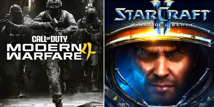 StarCraft II poster appears in the beta version of Call of Duty: Modern Warfare 4 StarCraft II poster appears in the beta version of Call of Duty: Modern Warfare 4