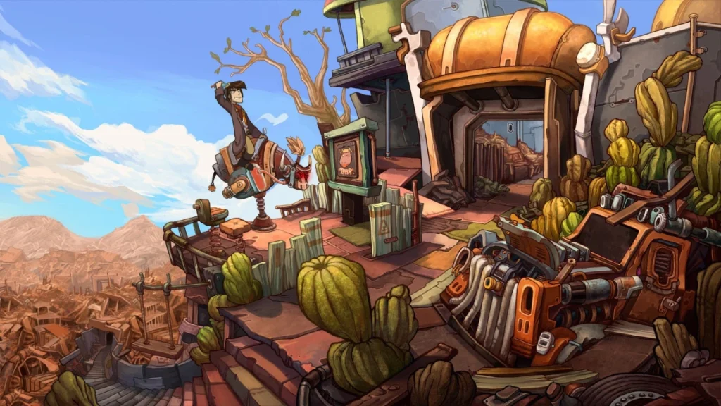 Steam once again delivers the big mission Deponia Steam once again delivers the big mission Deponia