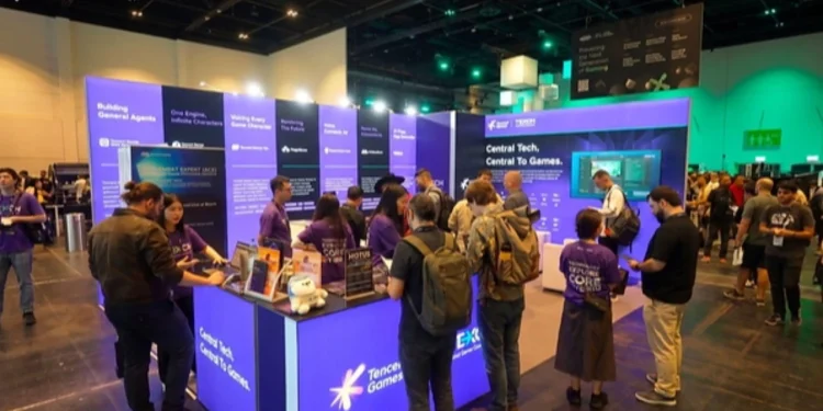 Tencent showcases a suite of artificial intelligence technologies for game development at Gamescom 2026